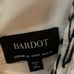BARDOT Jade Embroidered Mesh Mini Dress in Ivory