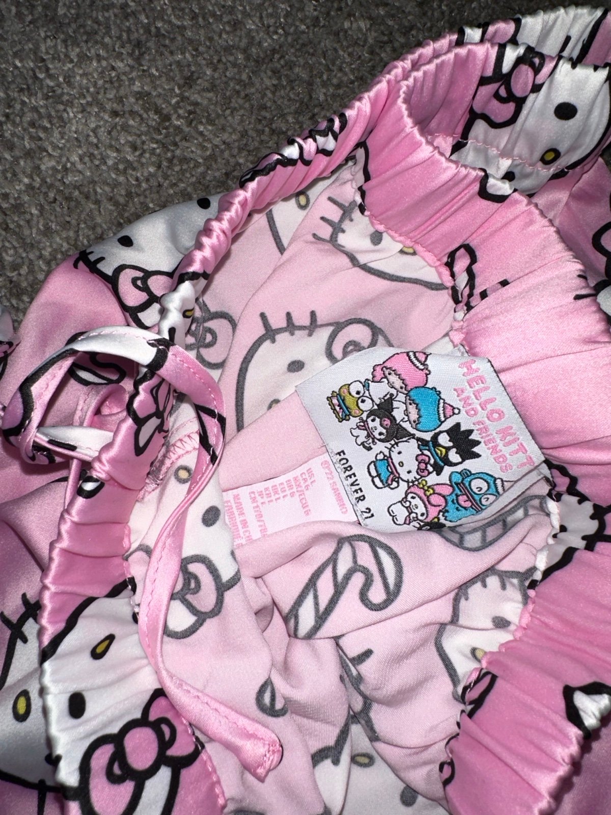 Hello Kitty FOREVER 21 pajamas