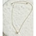 Asscher cut cubic zirconia pendant necklace