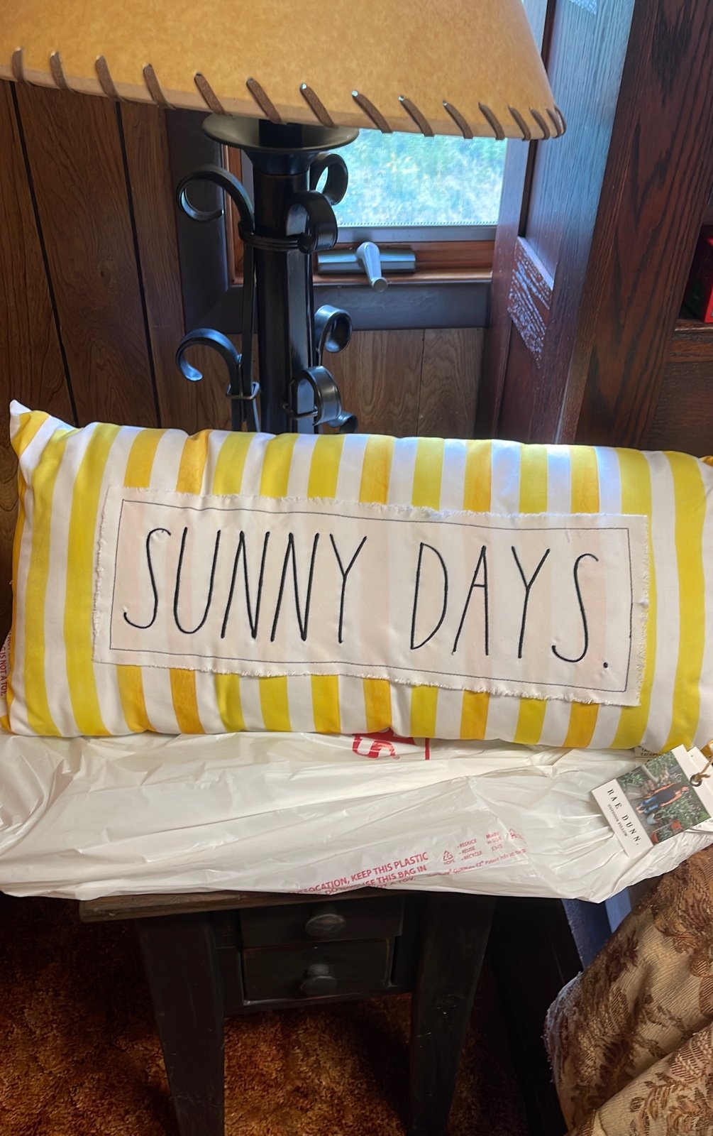 creative products Rae Dunn Sunny Days Pillow Home creative products Rae Dunn Sunny Days Pillow Home