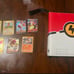 Pokemon book with 175 pokemon cards and other 7 pokemon cards