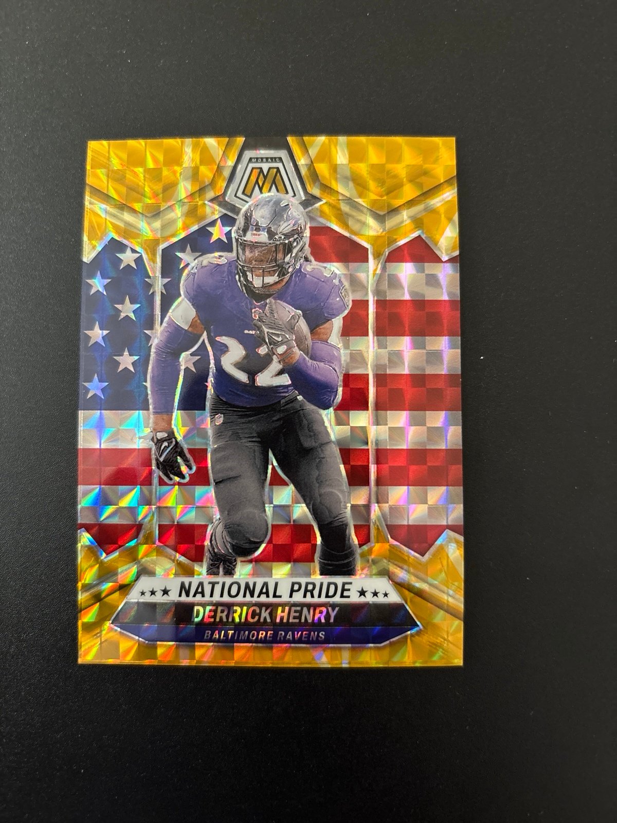 Derrick Henry RARE GOLD REFRACTOR PRIZM