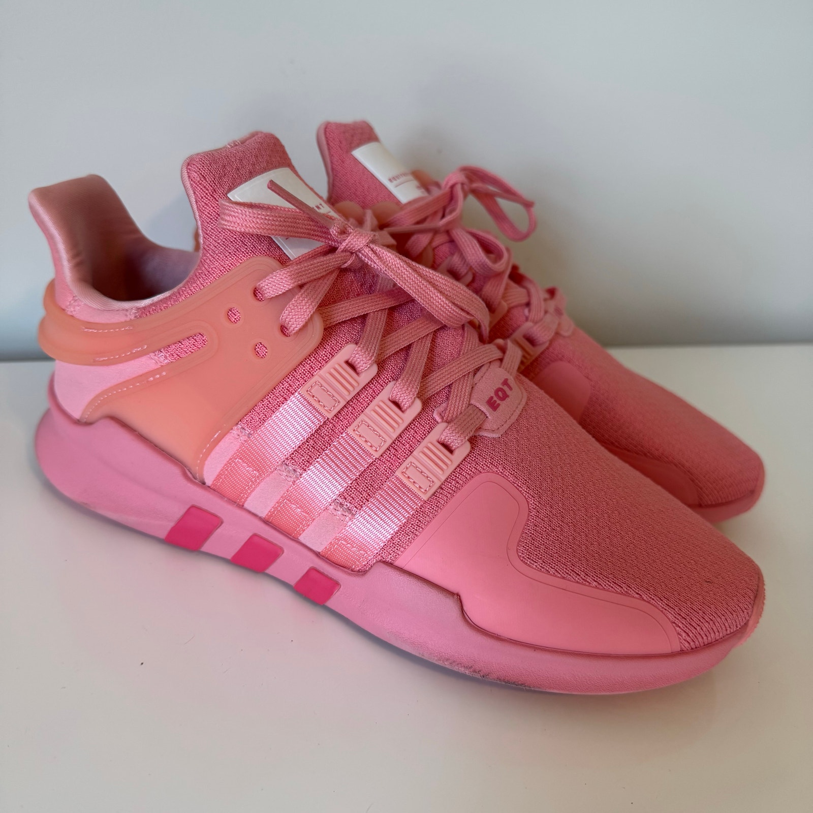 Adidas + Equipment Support ADL Pink lace-up sneakers women's size 9