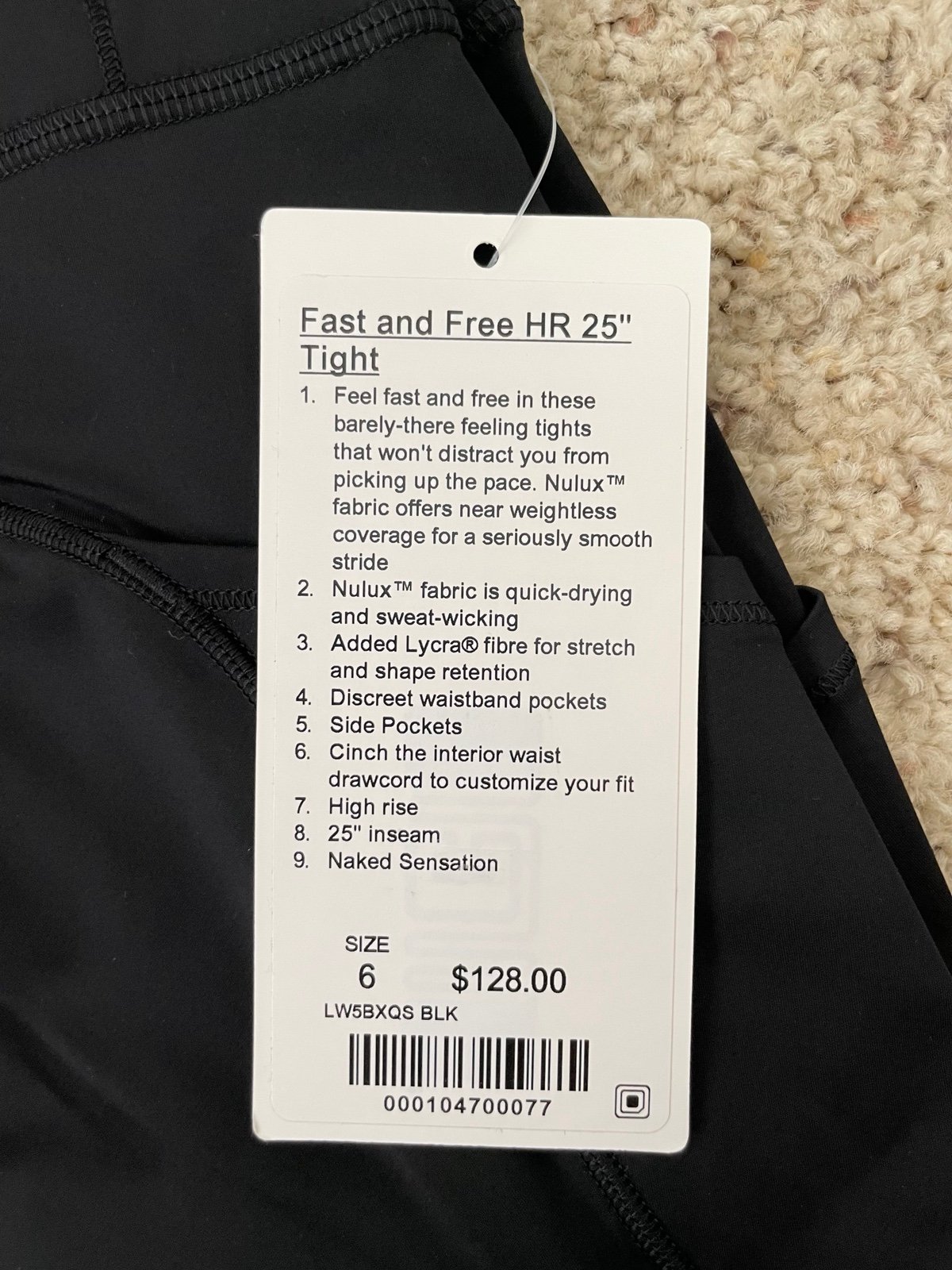 Lululemon Fast and Free Tight