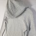 JAMES PERSE Hoodie Pullover Striped 100% Cotton Gray Sweatshirt size M Casual