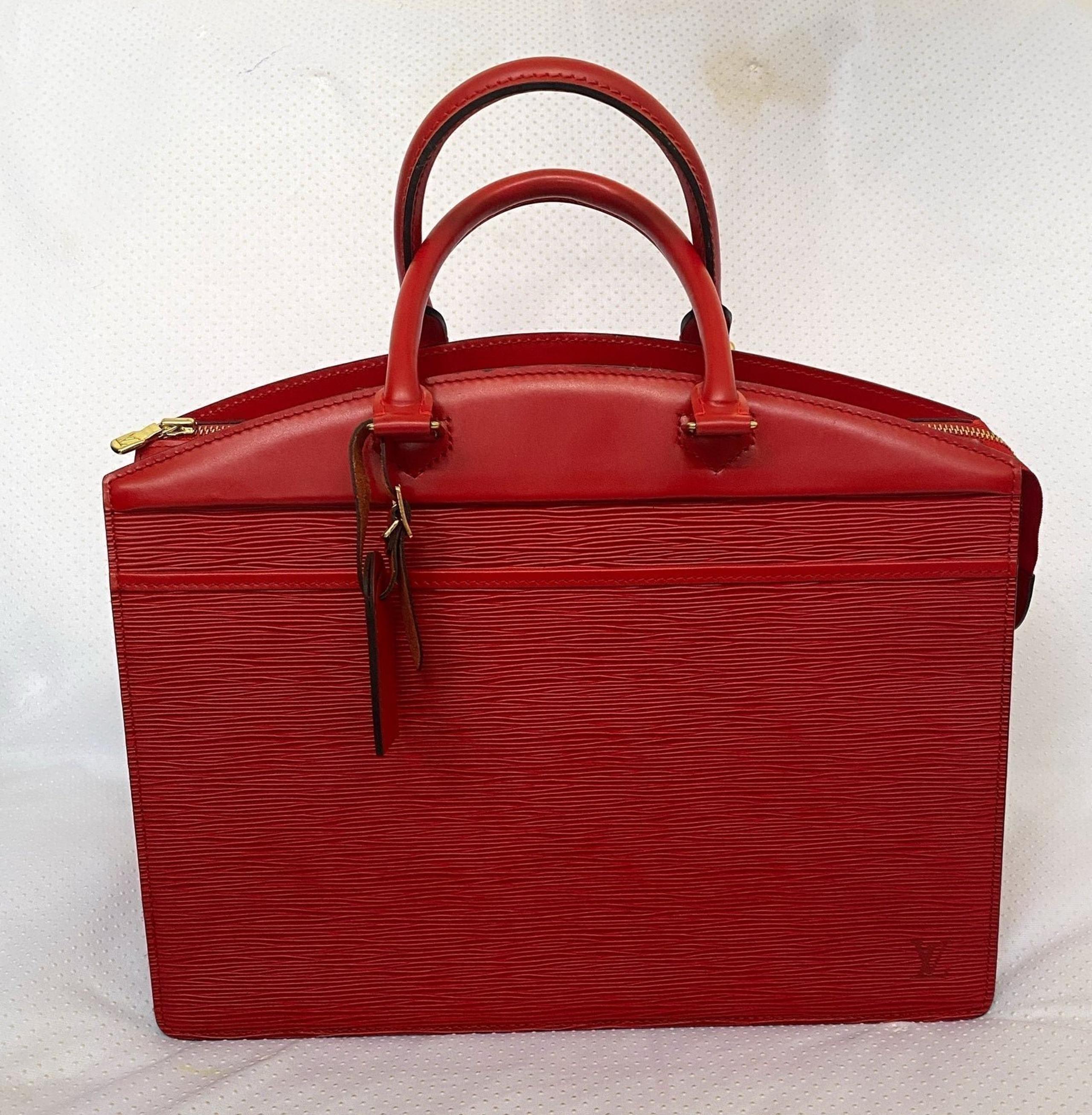 Louis Vuitton Riviera epi leather top handle