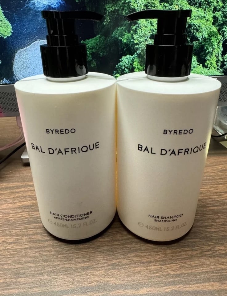 Byredo D'Afrique Shampoo & Conditioner Bundle Jumbo 450ml ***New***