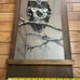 Vintage 1980’s Reverse Painted Acrylic Woodland Winter Owl Wooden Bird Picture