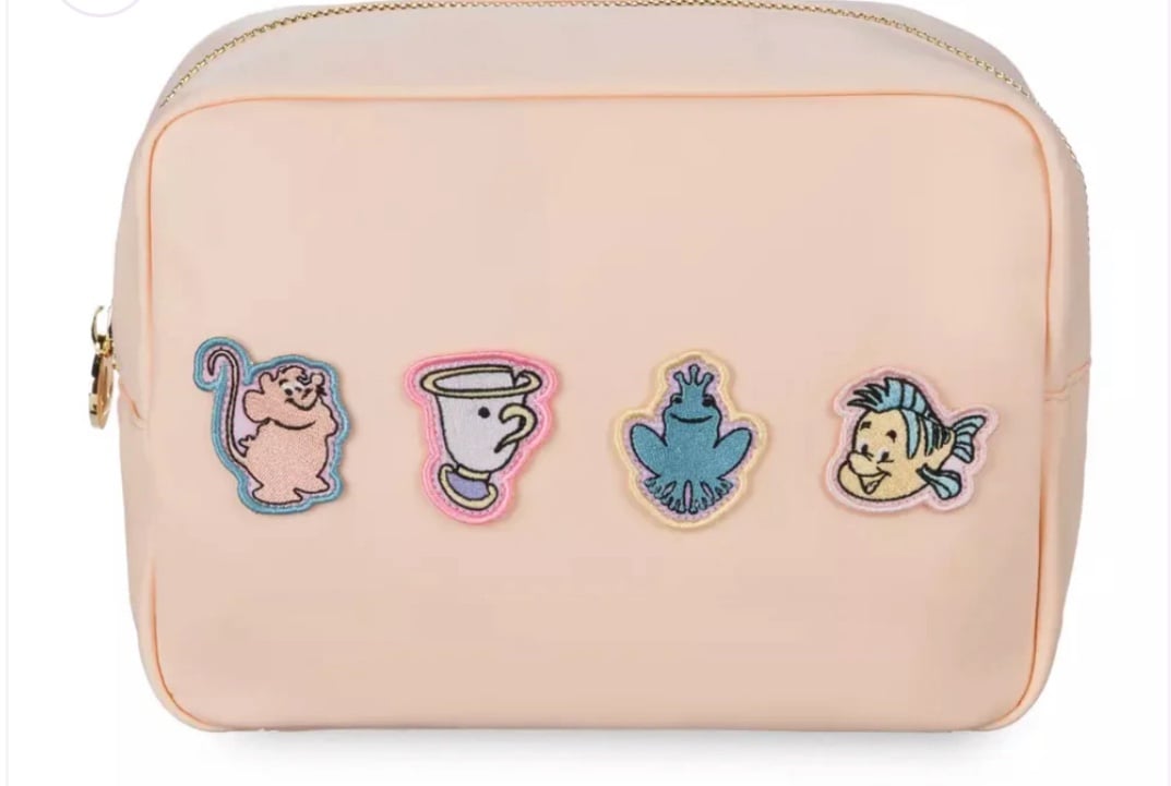 Disney x Stoney Clover Lane Big Princess Pouch-Flounder, Gus, Chip