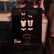 Playboy costume lingerie set