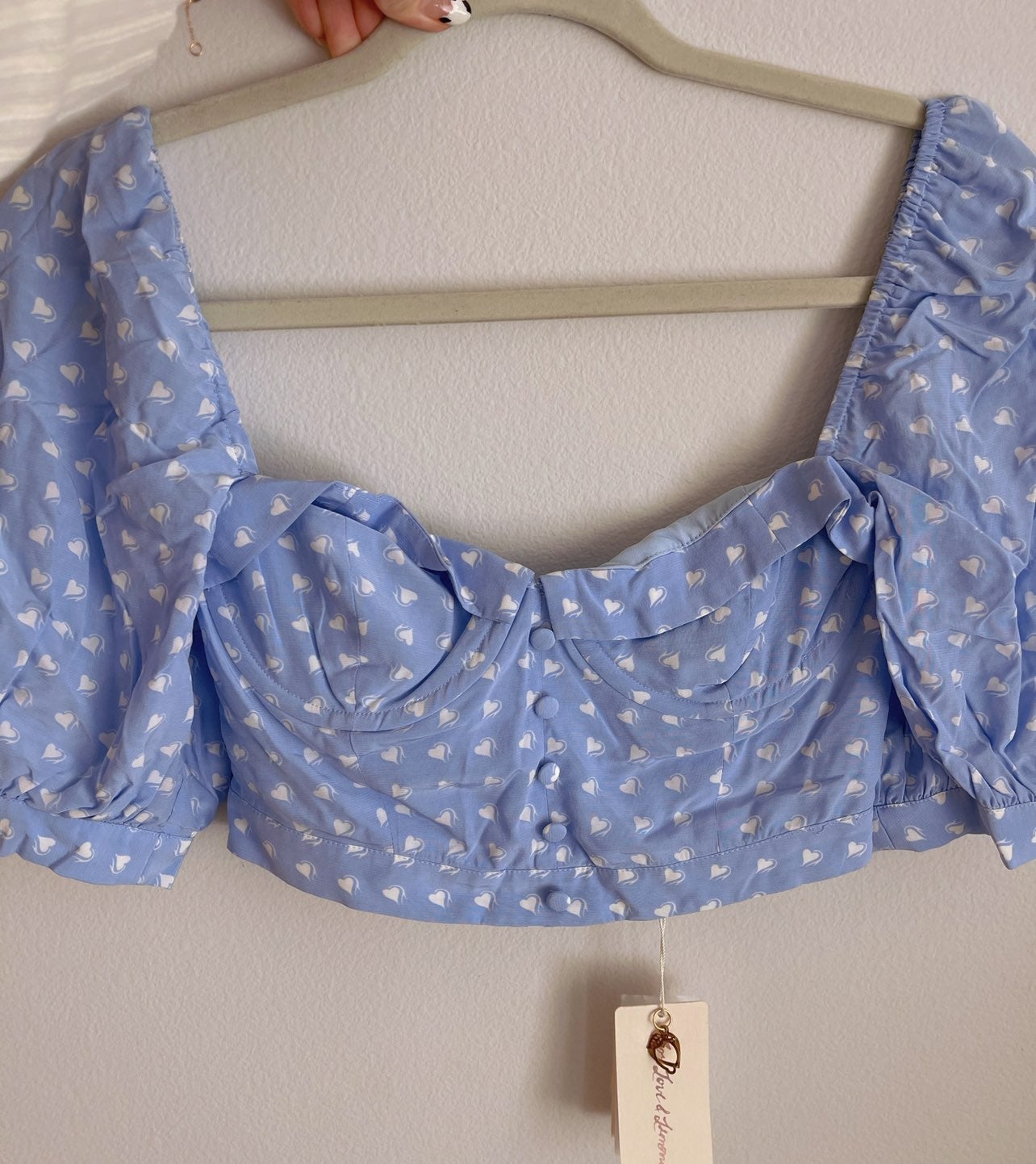 For Love and Lemons Sweetheart Top *NWT