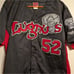 Rawlings Lugnuts Black and Red Jersey Size Xl Pre-owned