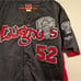 Rawlings Lugnuts Black and Red Jersey Size Xl Pre-owned