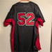 Rawlings Lugnuts Black and Red Jersey Size Xl Pre-owned