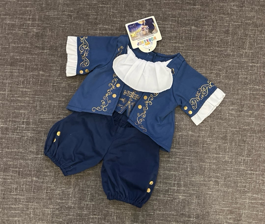 Brand New Build A Bear -Beauty And The Beast Costume .