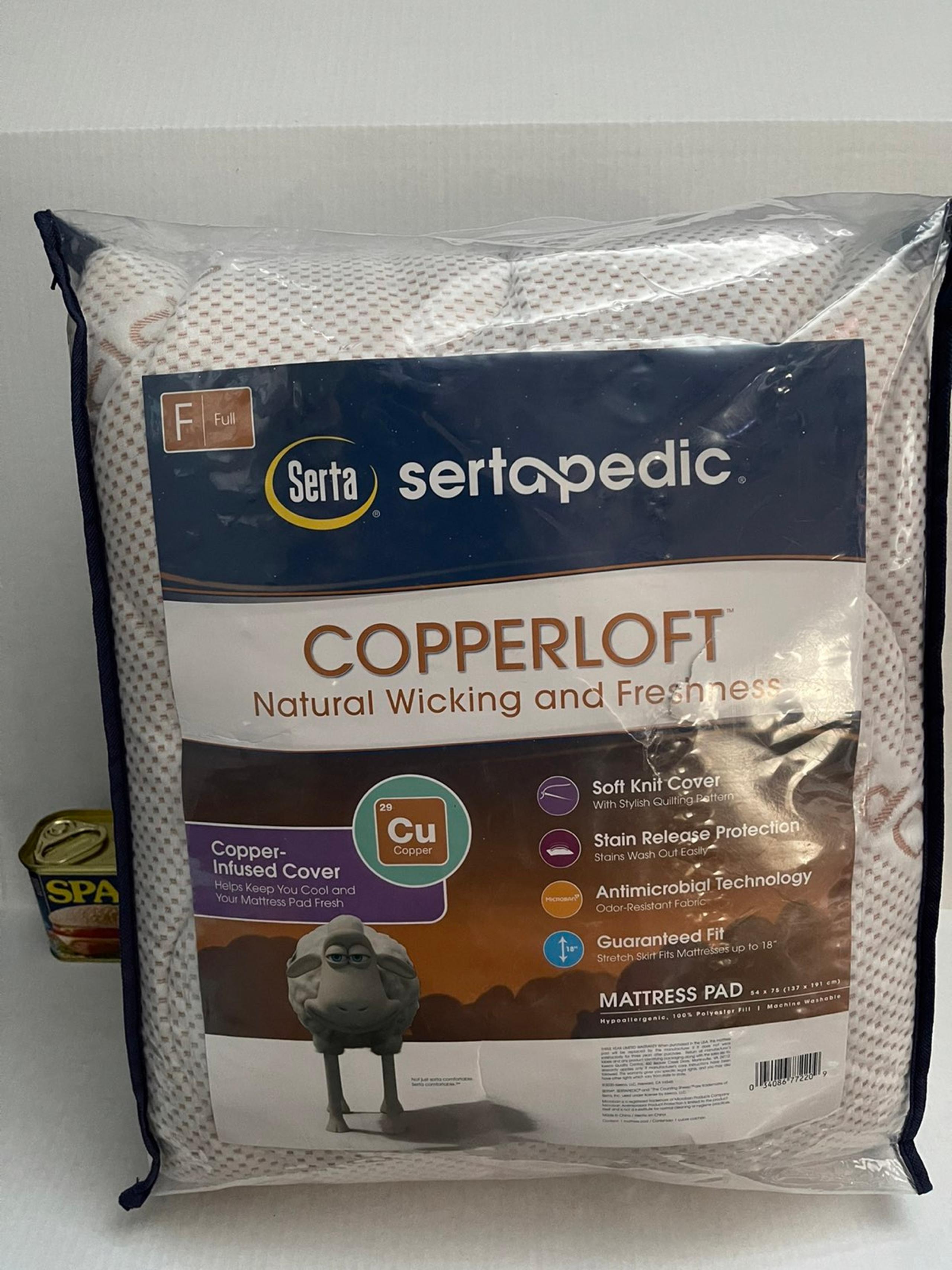 Serta Sertapedic Full Size Mattress Pad
