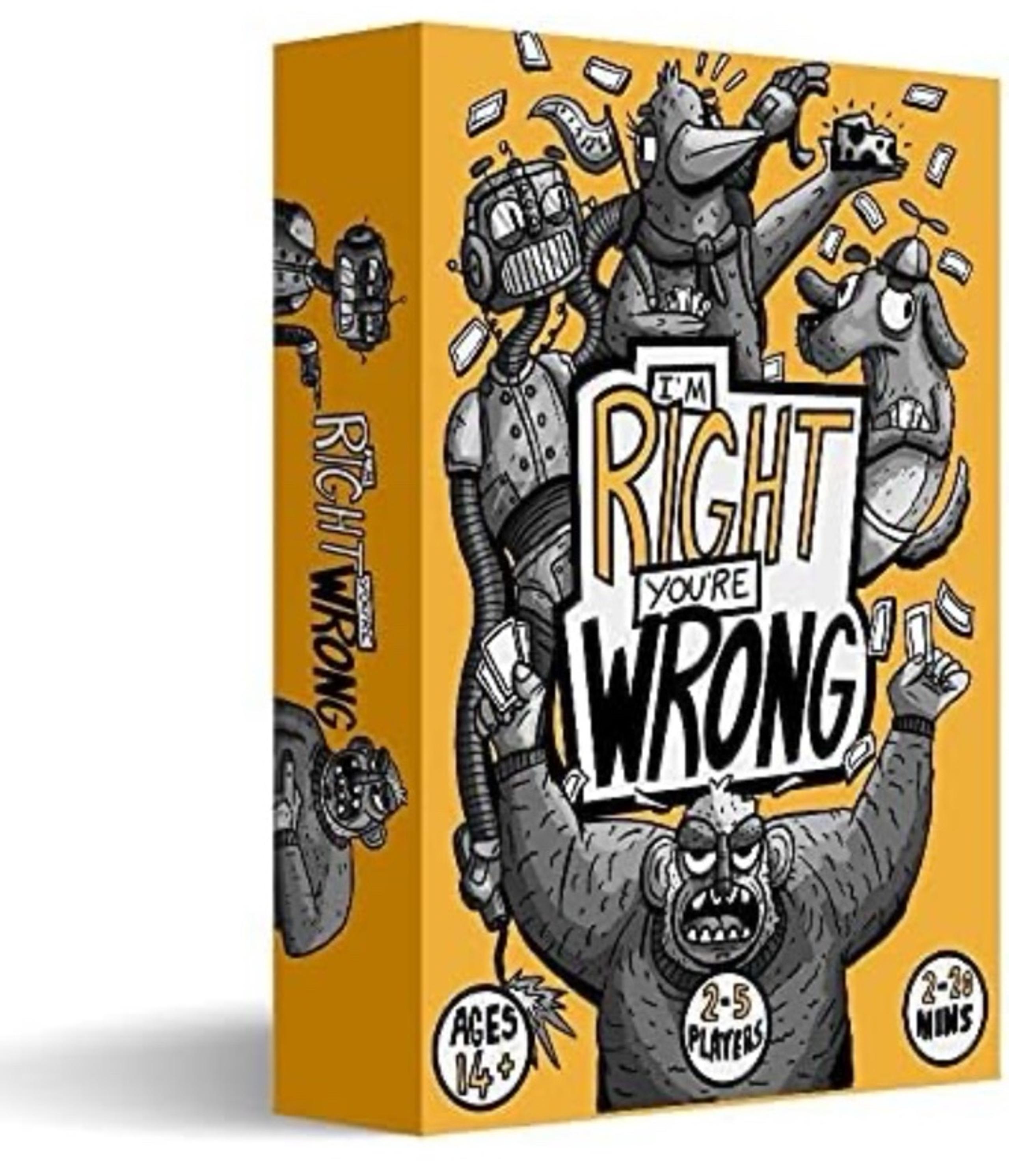 I’m Right You’re Wrong Card Game