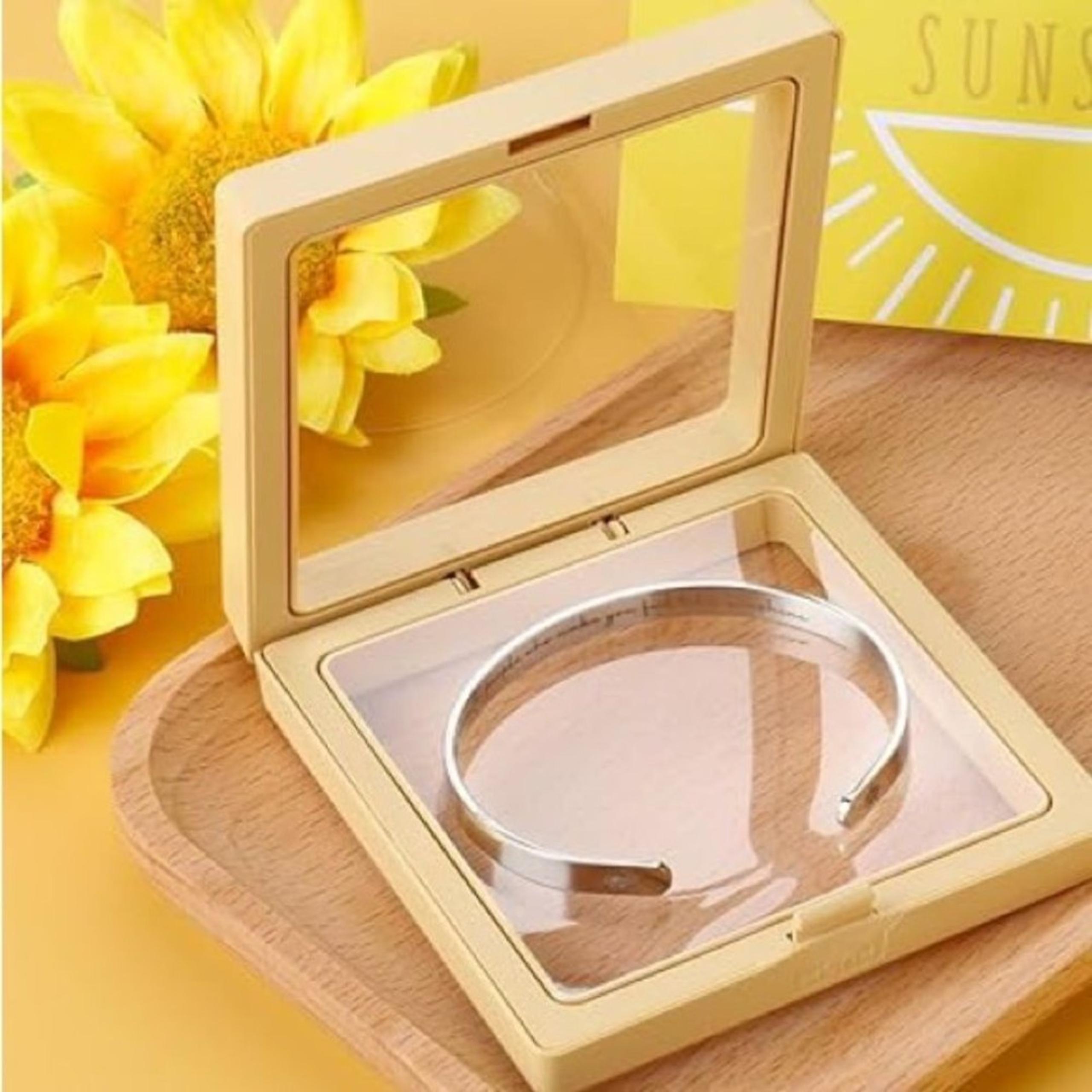 Silver Bracelet Gift "When you can't find the sunshine, be the sunshine NEW!