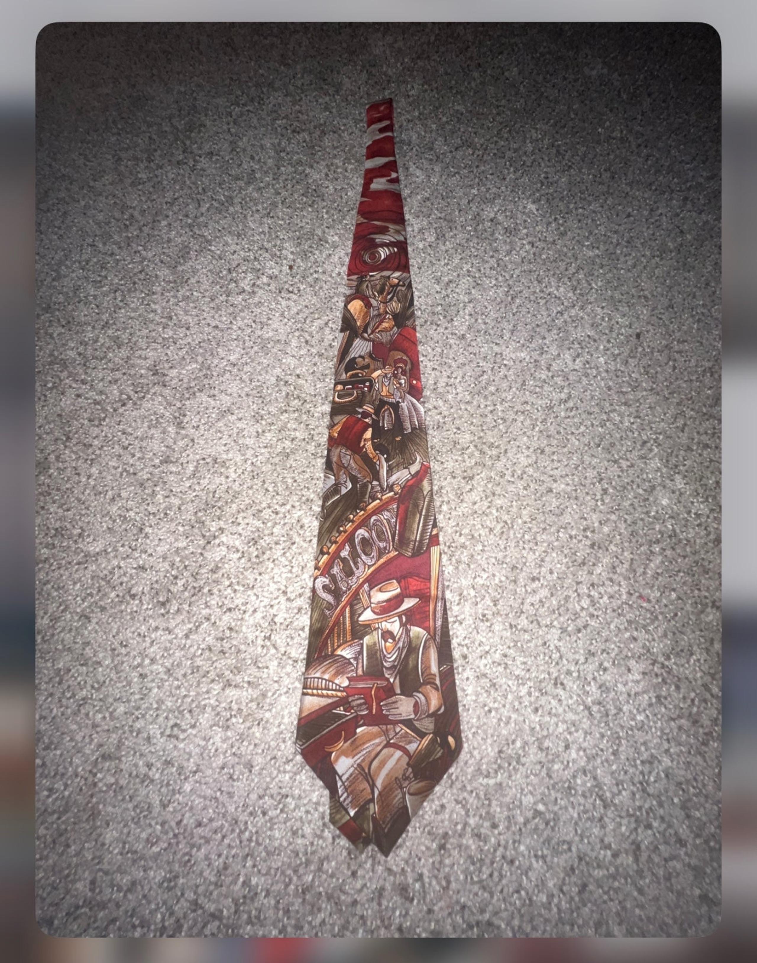 Men’s collectable ties Beatles “rocky Raccoon”