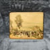 Vintage Hyde Park felt backed trivets/placemats, Set of 3, 9.5 x 7.5