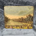 Vintage Hyde Park felt backed trivets/placemats, Set of 3, 9.5 x 7.5