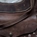 Patricia Nash Brown Distressed Leather Ergo Studded Satchel Shoulder Bag
