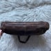 Patricia Nash Brown Distressed Leather Ergo Studded Satchel Shoulder Bag