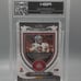 2021 Panini Ruby Prizm Draft Picks Crusade Justin Fields #163 HGA 9.5 Gem Mint