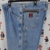 Riggs Workwear by Wrangler dura shield med wash denim carpenter work jeans 42/30