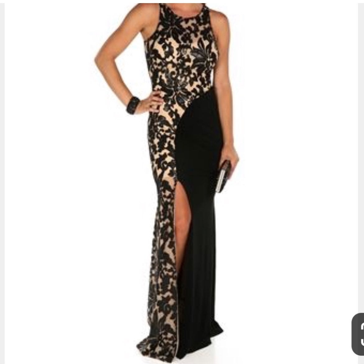 NWT floral sequin Dress