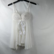 Victoria's Secret Off White Babydoll Lingerie Size: 36B