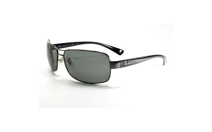 Ray-Ban 3379 004/58 Gunmetal /Green Polarized Lenses