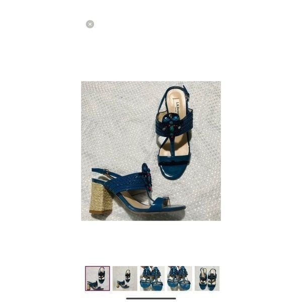 L.K bennett patent leather heels