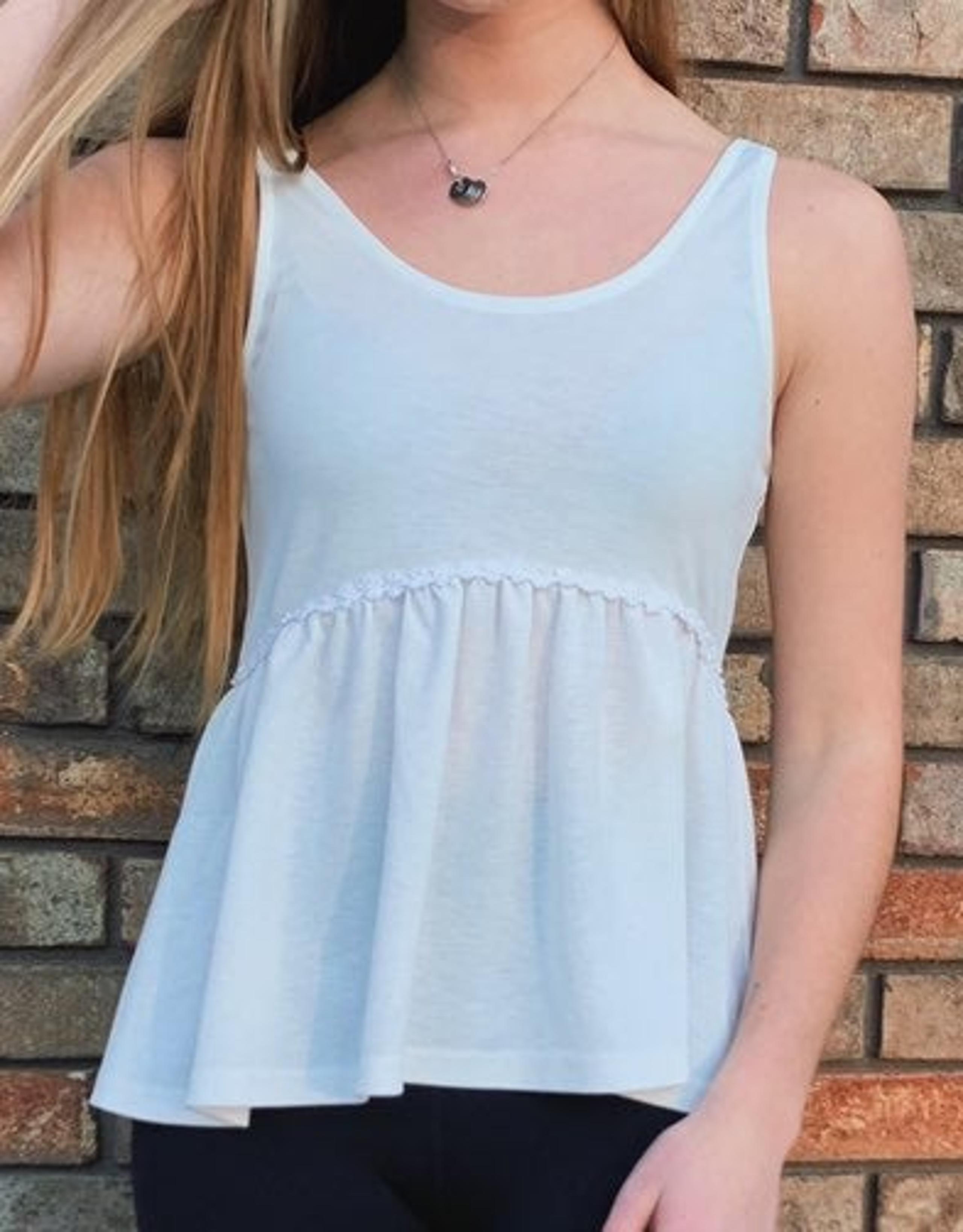 Wet Seal peplum tank top