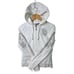 HARLEY DAVIDSON GENUINE MOTOR CLOTHES WOMENS SM WHITE FULL-ZIP HOODED SWEATSHIRT