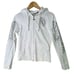 HARLEY DAVIDSON GENUINE MOTOR CLOTHES WOMENS SM WHITE FULL-ZIP HOODED SWEATSHIRT