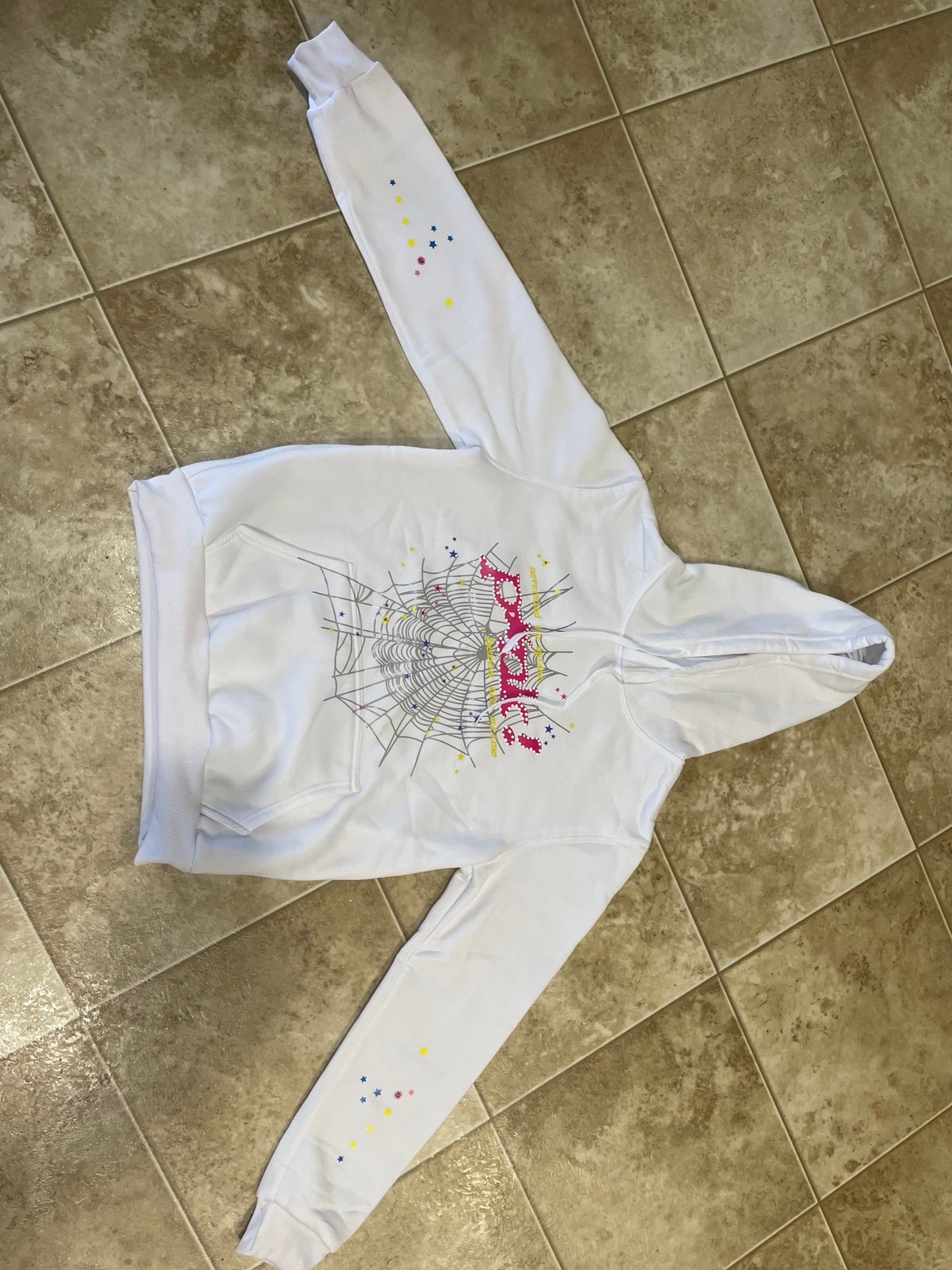sp5derhoodie - White