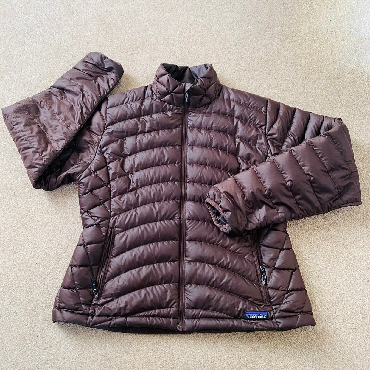 Patagonia Down Jacket L Dark ruby