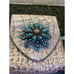 Leatherock Leather Crocodile Small Crossbody Bag Purse with Embellishments NEW