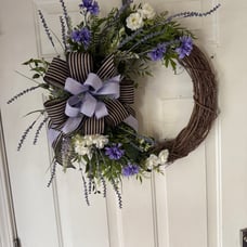 Spring Grapevine Wreath