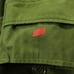 Vintage 50s US Army 107 Coat Overcoat S Short Green Liner Military Korea Belted