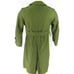 Vintage 50s US Army 107 Coat Overcoat S Short Green Liner Military Korea Belted
