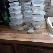 40 PCS Food Storage Containers with Lids Airtight (20 Lids &20 Containers)
