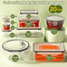 40 PCS Food Storage Containers with Lids Airtight (20 Lids &20 Containers)