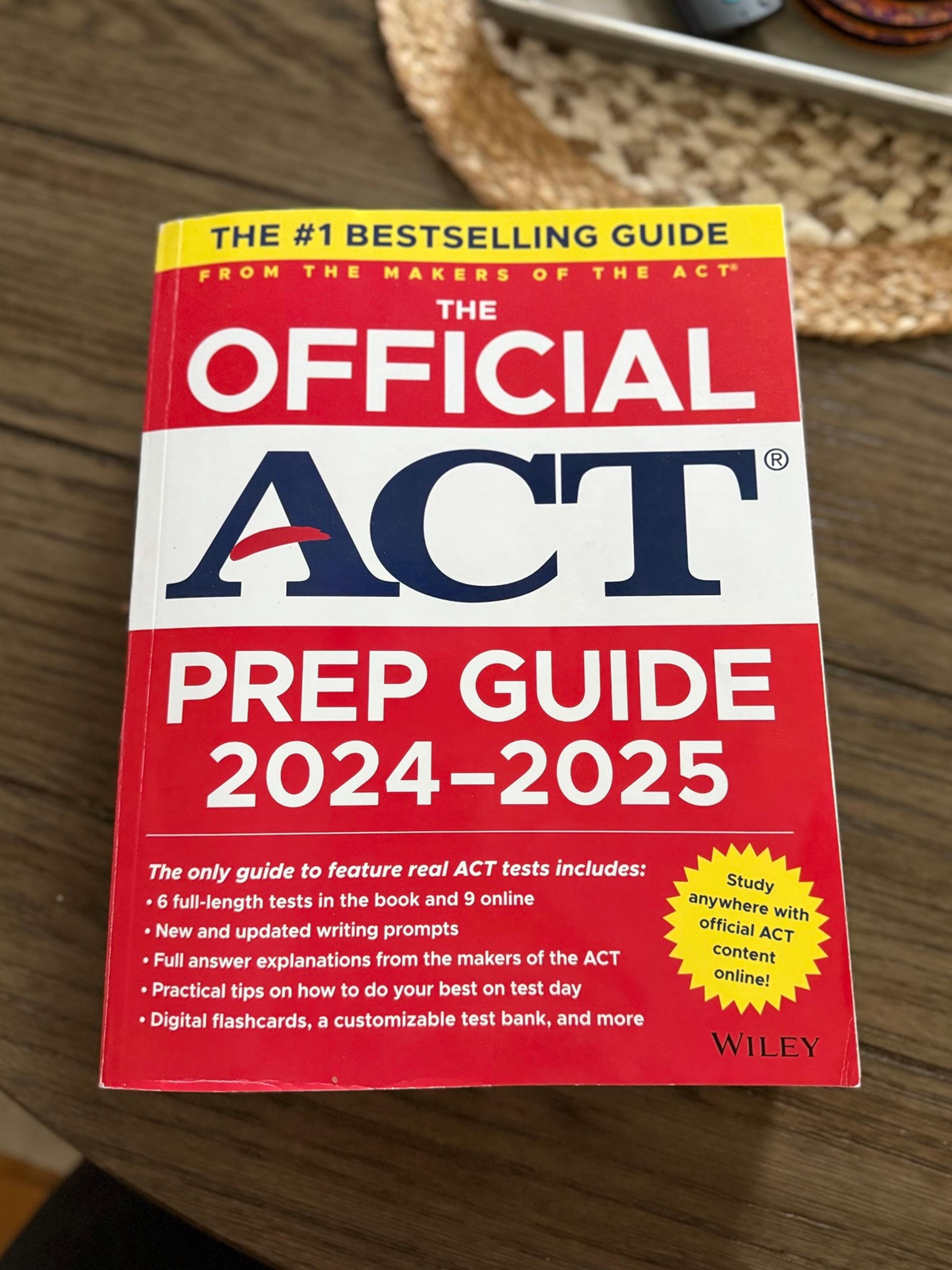 Official ACT Prep Guide 2024–2025