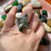 925 Sterling Silver Howling Wolf Ring With Pietersite Size 9.25