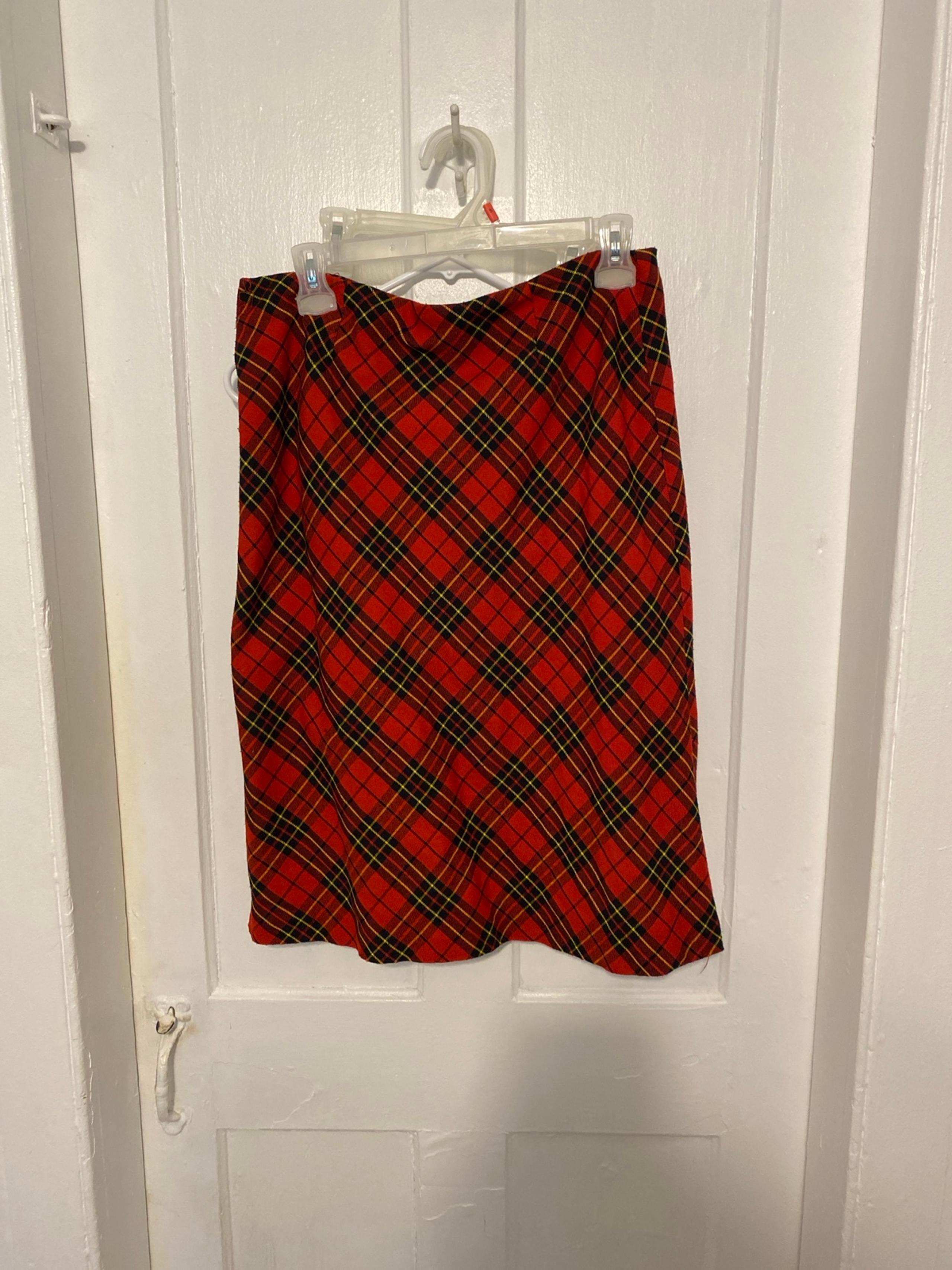 Plaid skirt