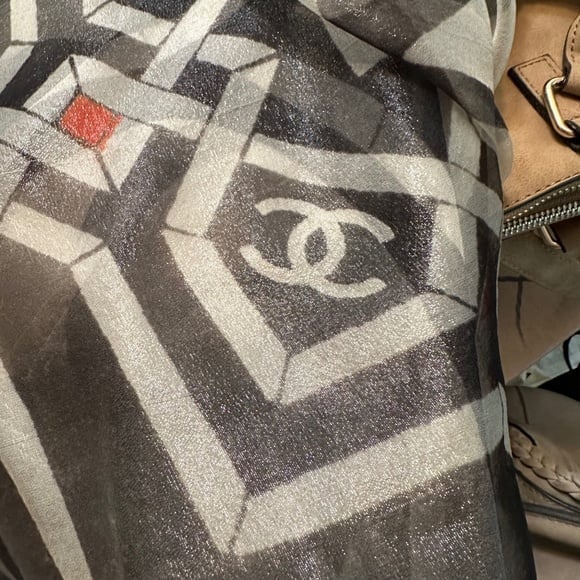 Chanel Designer Scarves for Women Mercari