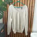 Vintage Lord & Taylor 100% new Wool V- neck Unisex Sweater. L