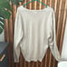 Vintage Lord & Taylor 100% new Wool V- neck Unisex Sweater. L